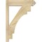 Ekena Millwork Merced Rough Sawn Arts and Crafts Outlooker, Douglas Fir, 6"W x 22"D x 30"H OUT06X22X30MRC03RDF - alternate 3